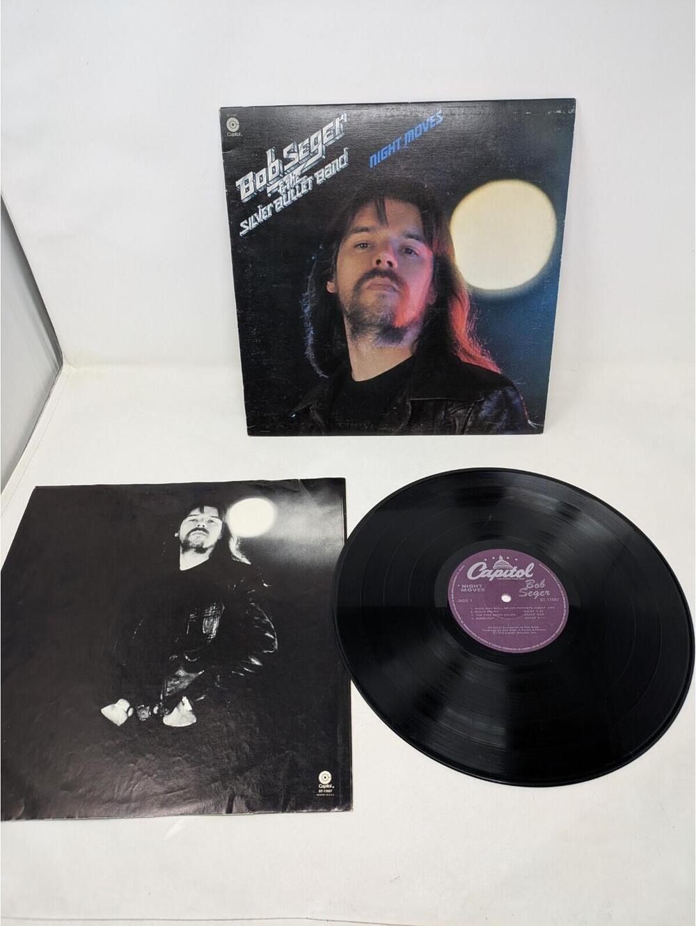 Bob Seger - Night Moves - 1976 Vinyl LP Record Album, Capitol Records-VG